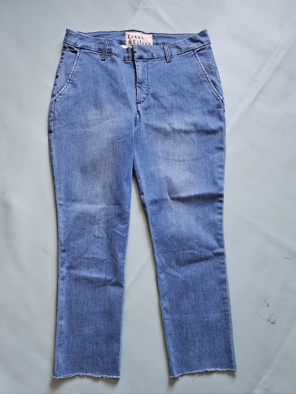 Frank & Eileen Wicklow Italian Chino in 1977 Denim Wash size 10 - Picture 4 of 11